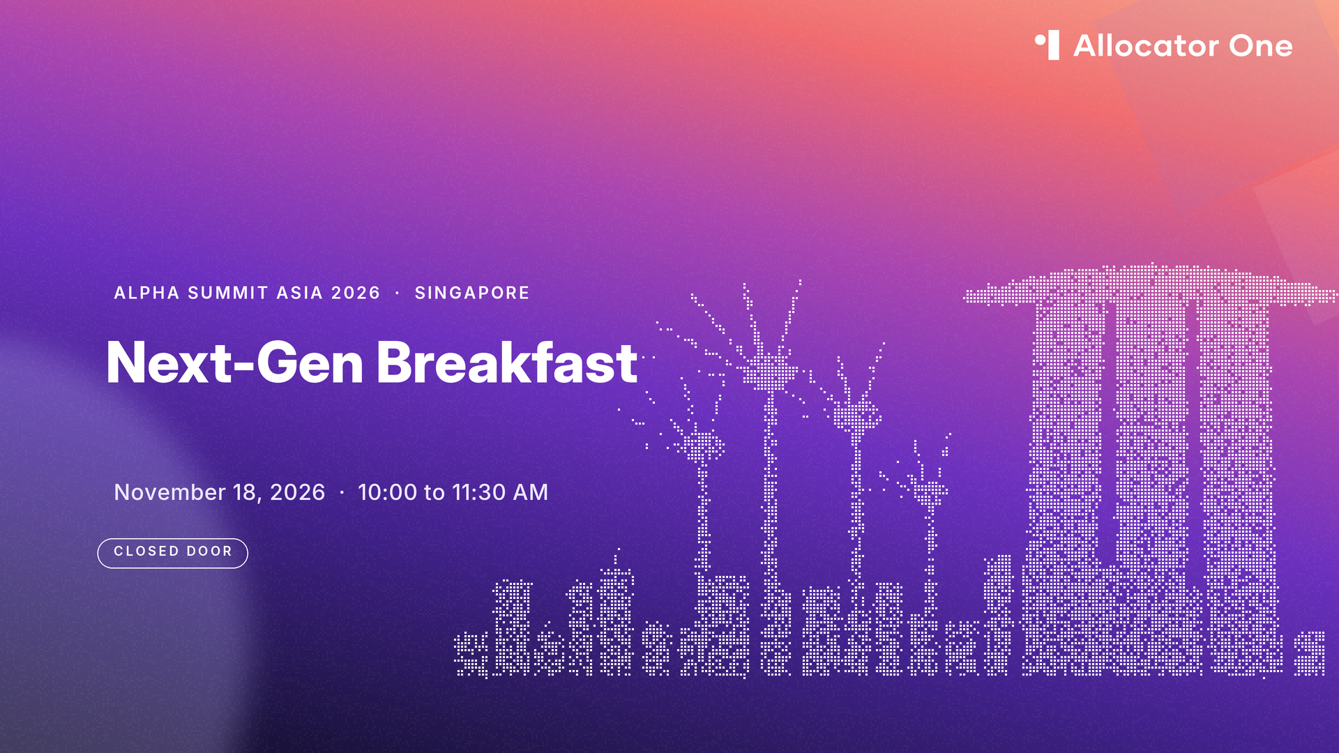 Next-Gen Breakfast Asia 